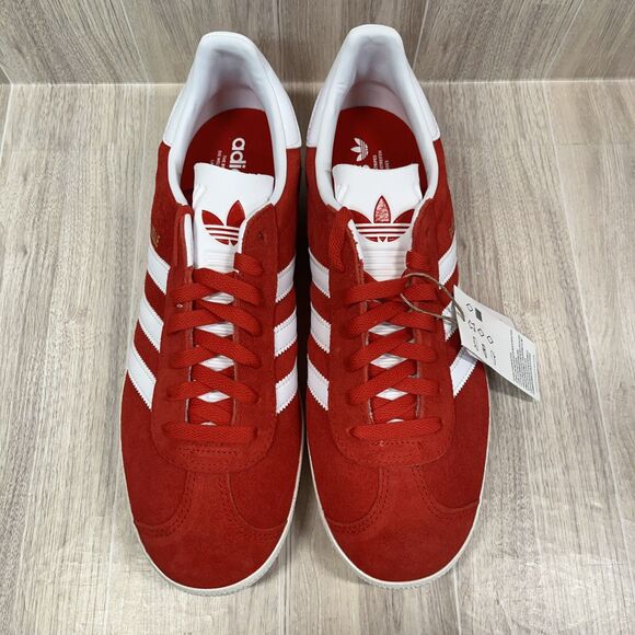 ADIDAS Originals Gazelle \'Scarlet White\' JI1534 Men\'s size 9.5 main image 8